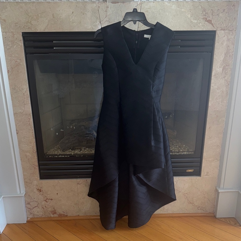 Alexis Black High Low Dress